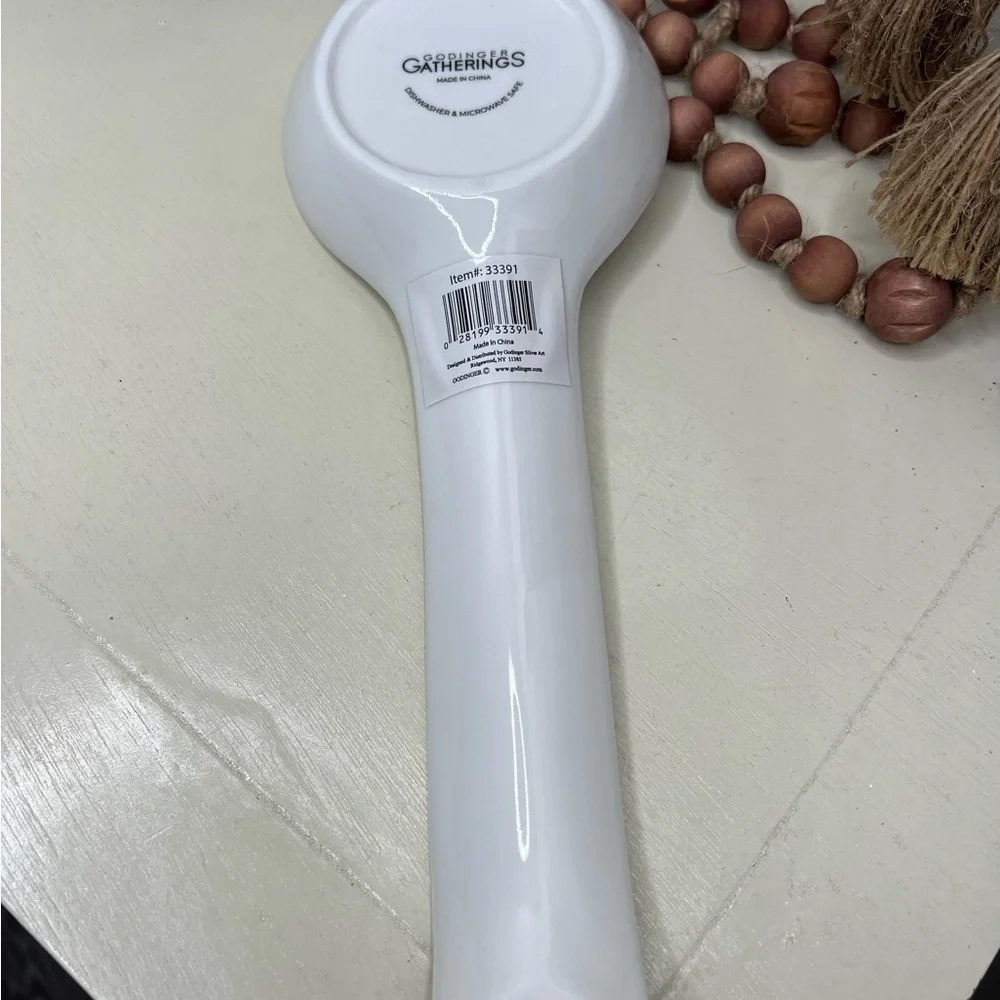 Brand New Godinger Merry Christmas Spoon Rest